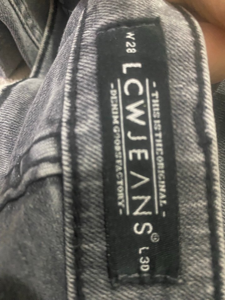 Gri Erkek Denim Jean Pantolon - Görsel 2