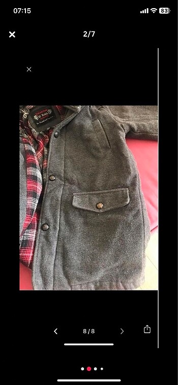 Kaşe kaban - Görsel 7