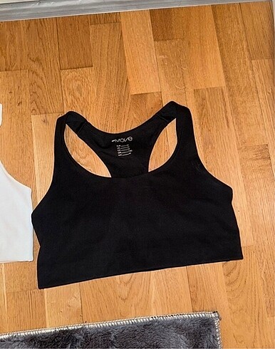 s Beden siyah Renk H&m spor bra