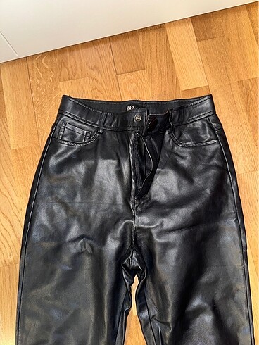 Zara zara deri pantolon