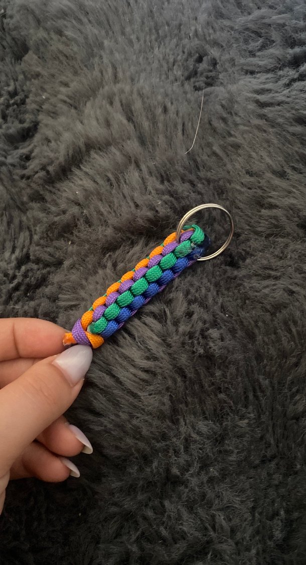 Çok Renkli Aksesuarı Anahtarlık - Görsel 2