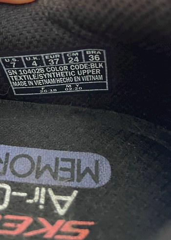 Skechers Siyah Spor Kadın Ayakkabı - Görsel 6