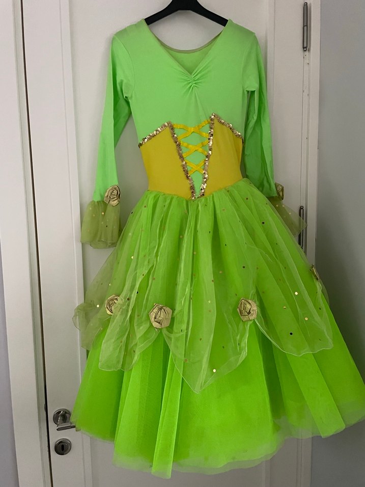 Yeşil Drapeli Çocuk Kostümü - Görsel 2