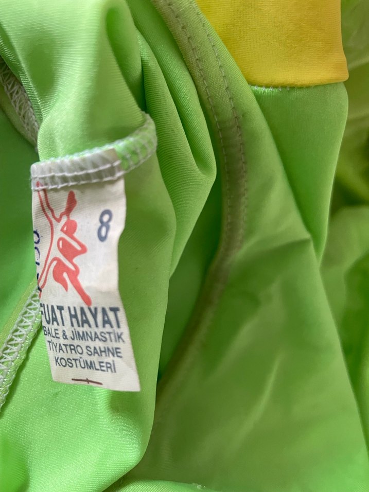 Yeşil Drapeli Çocuk Kostümü - Görsel 4