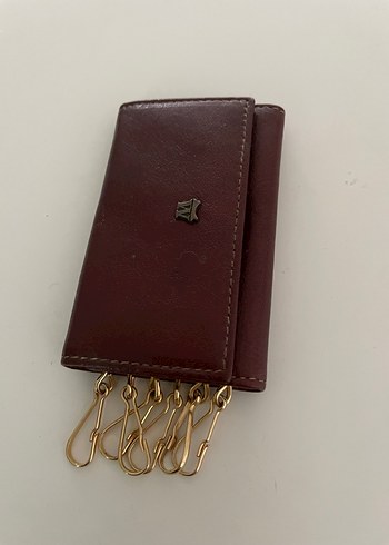 Kahverengi Deri Anahtarlık - Görsel 2