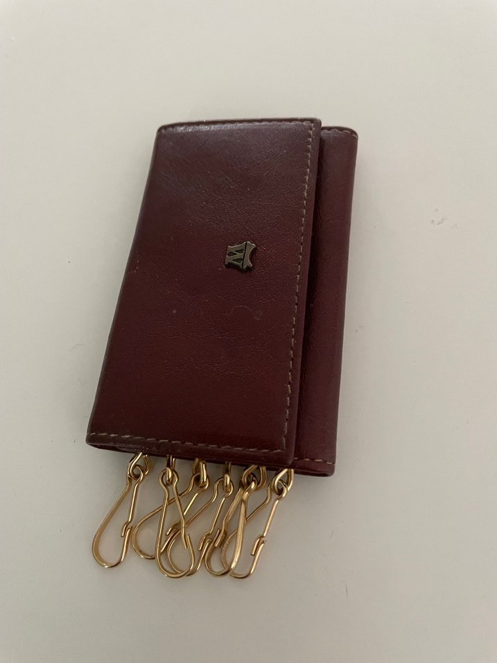 Kahverengi Deri Anahtarlık - Görsel 2