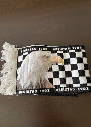 Beşiktaş Uzun Desenli Erkek Atkı - Görsel 3