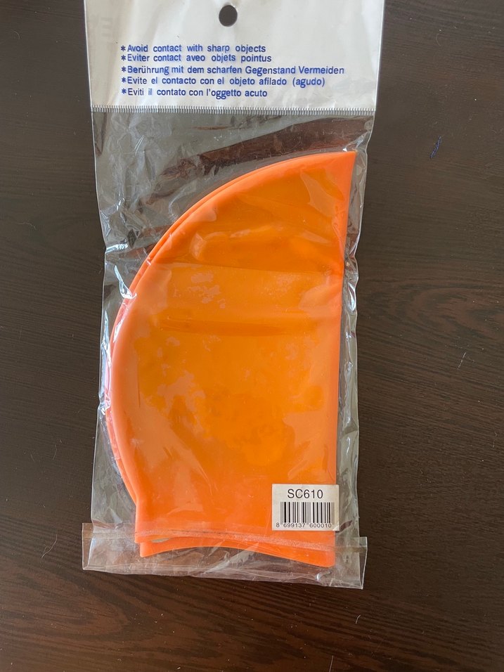 Turuncu Silikon Yüzücü Bonesi BUSSO - Görsel 2