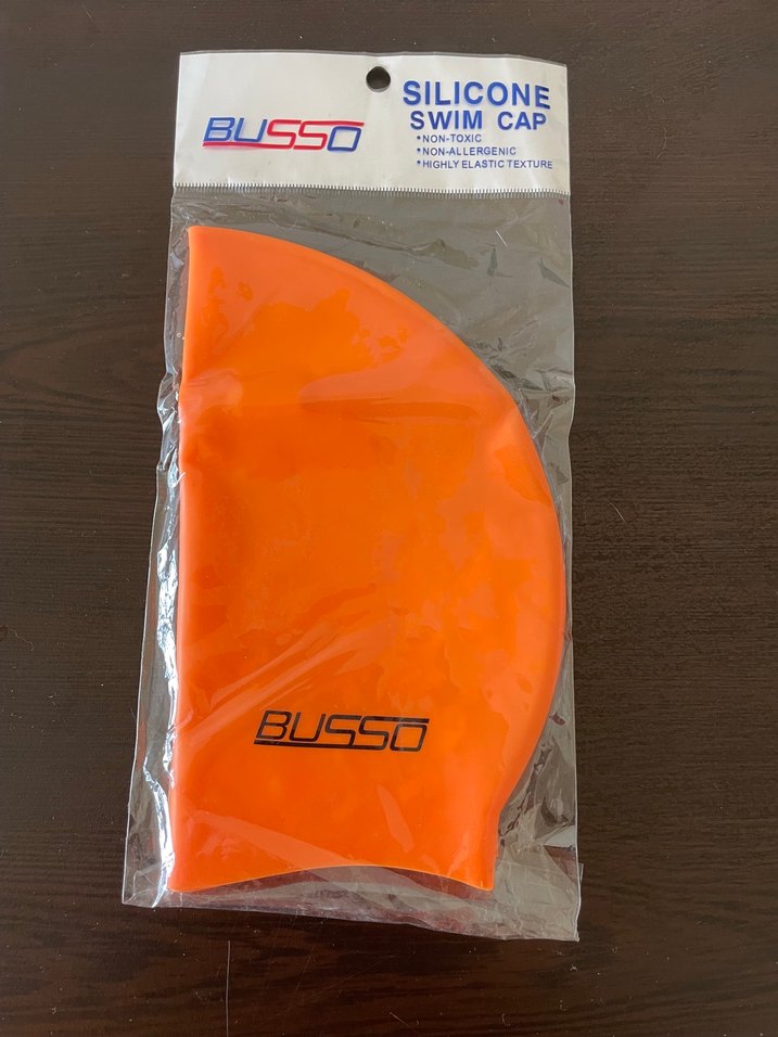 Turuncu Silikon Yüzücü Bonesi BUSSO - Görsel 3