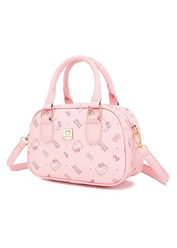 Pembe Baskılı Kadın Omuz Hello Kitty Çantası
