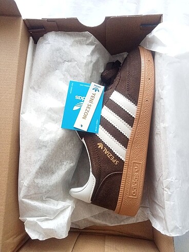 38 Beden kahverengi Renk Adidas SPEAZİAL