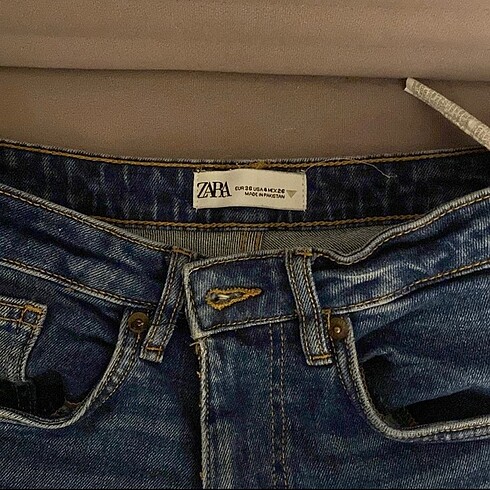 36 Beden lacivert Renk ZARA JEAN