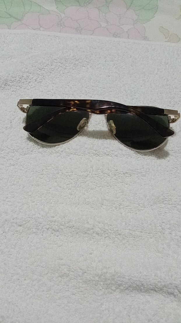 Bej Klasik Aviatör Kadın Güneş Gözlüğü - Görsel 4