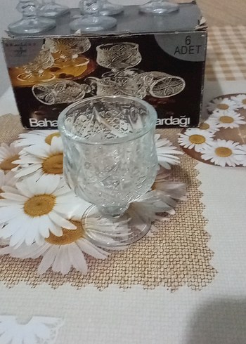 6'lı Bahar Kahve Yanı Bardak Seti - Görsel 2