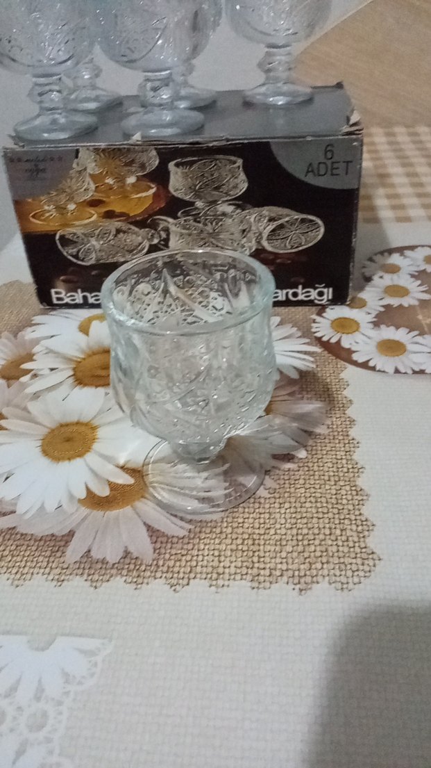 6'lı Bahar Kahve Yanı Bardak Seti - Görsel 2