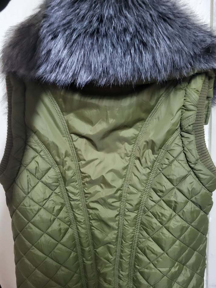 MUDO Kürklü ŞİŞME Yelek - Görsel 2