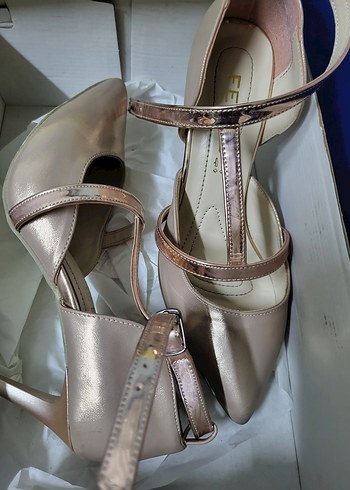 Stiletto Kadın Topuklu Abiye Ayakkabı - Görsel 2