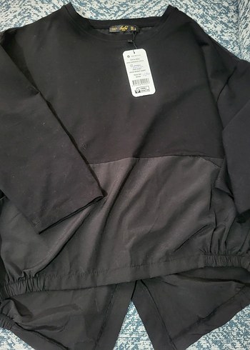 Kadın Siyah Kemerli Street Wear Eşofman Takımı - Görsel 5