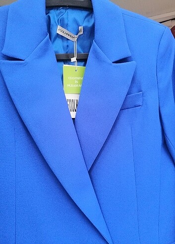 s Beden BLAZER CEKET MAVİ