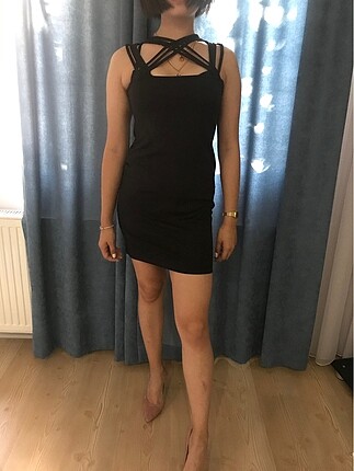 Diğer Seksi Mini Elbise