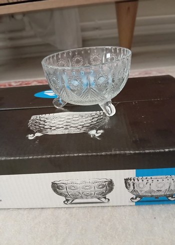 Rayan Gri Kristal Desenli Sepet - Görsel 2