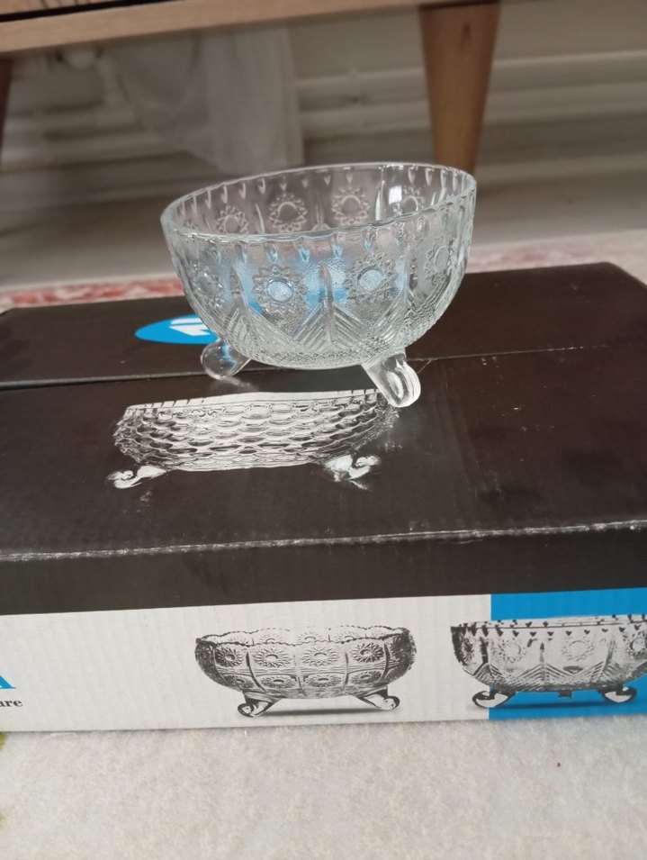 Rayan Gri Kristal Desenli Sepet - Görsel 2