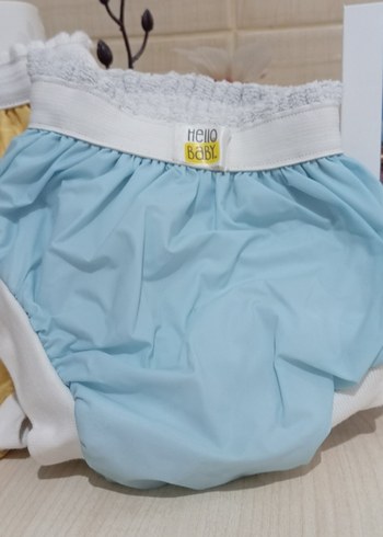 Pastel Sarı ve Mavi Çocuk İç Çamaşırı - Görsel 2