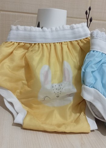 Pastel Sarı ve Mavi Çocuk İç Çamaşırı - Görsel 3
