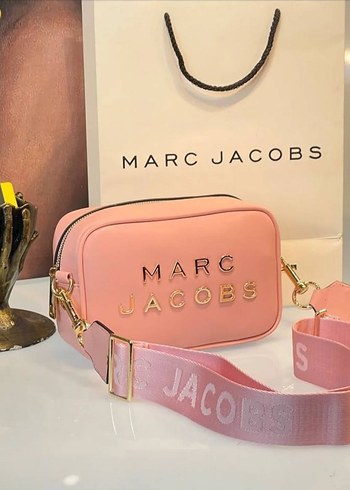 Marc Jacobs Orijinal Pembe Deri Marc Jacobs Kadın Çanta
