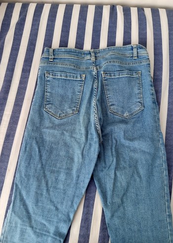 m Beden mavi Renk buz mavisi Jean pantolon L beden