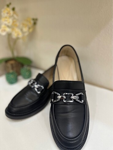 38 Beden Kadın loafer ayakkabı