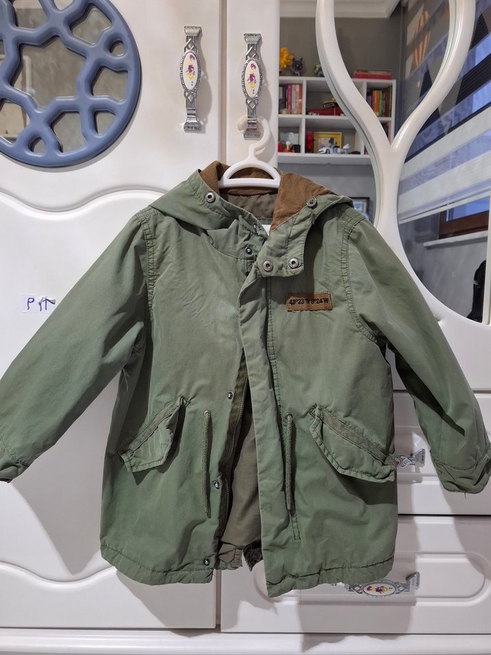 ikili Çocuk Mont - Görsel 4