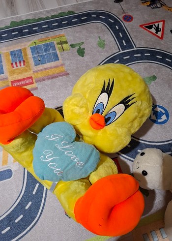 Beden Sarı Tweety Peluş Oyuncak