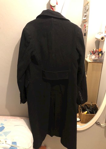 Siyah Klasik Kesim Kaban - Görsel 5