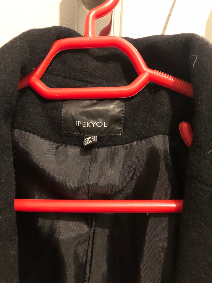 Siyah Klasik Kesim Kaban - Görsel 2