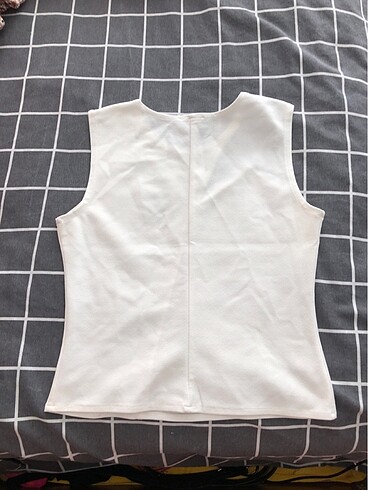 Beyaz Dantel Detay Bluz - Görsel 4