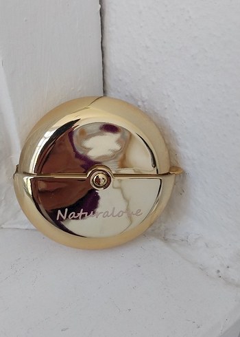 Parlak Altın Makyaj Fırçası - Görsel 5