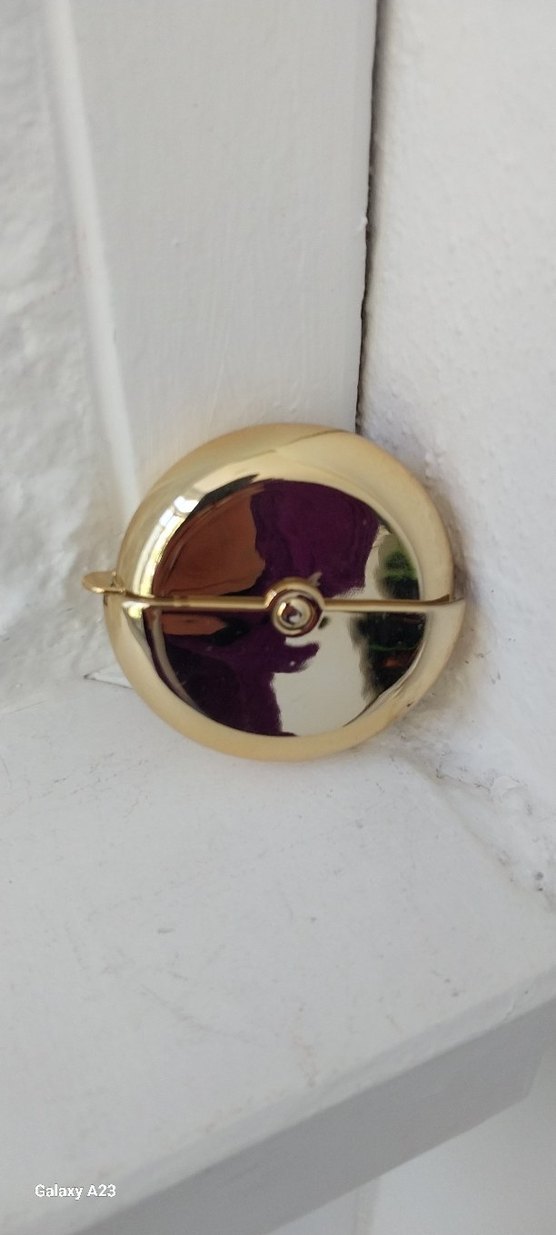 Parlak Altın Makyaj Fırçası - Görsel 3