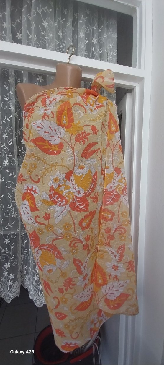 Bohem Çok Renkli Uzun Pareo - Görsel 5