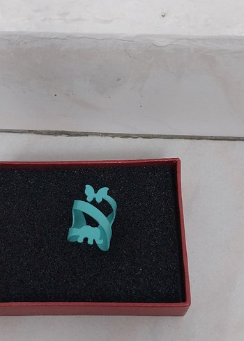 Zara Yeşil eklem yüzüğü