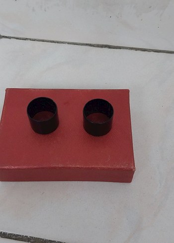 Zara Siyah Minimalist Kadın Yüzüğü