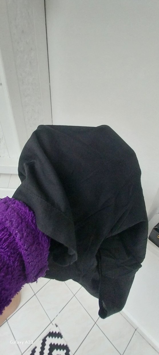 Siyah Deri Kemerli Mini Şort - Görsel 4