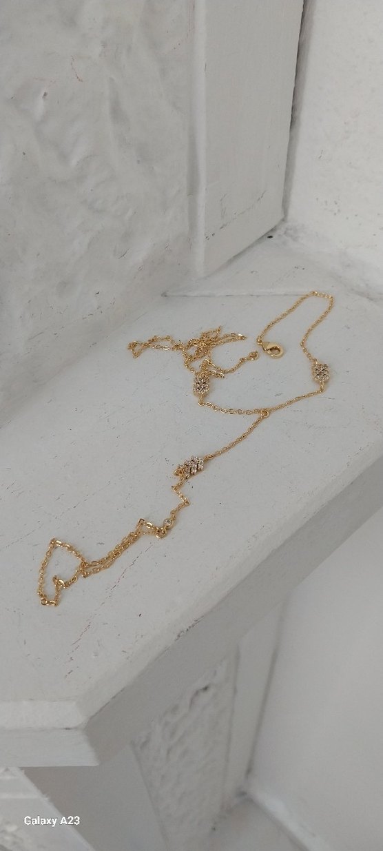 Altın Zincir Detaylı Kadın El Zinciri - Görsel 4