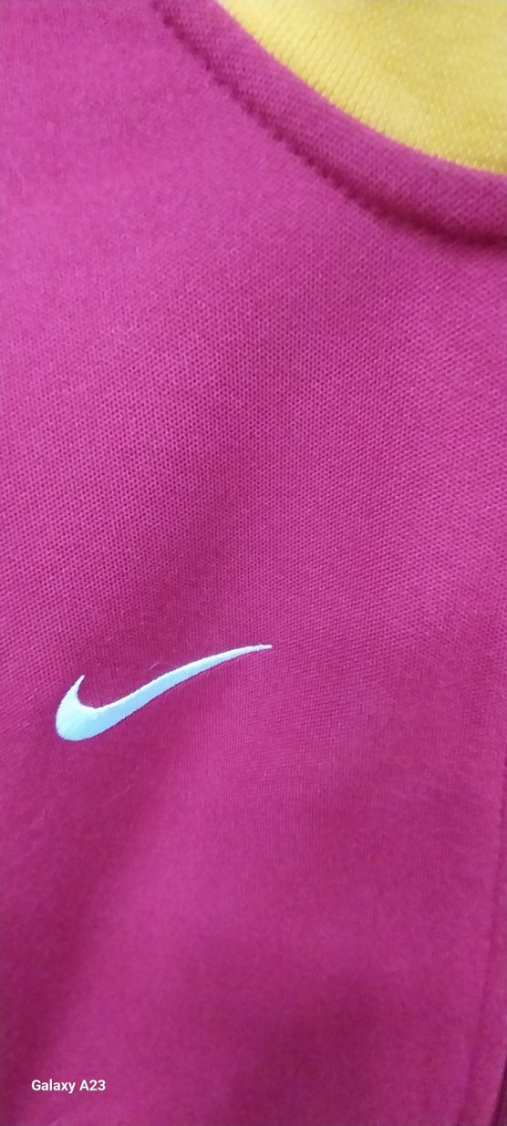 Nike Kırmızı Sarı Fermuarlı Kadın eşofman üstü - Görsel 4