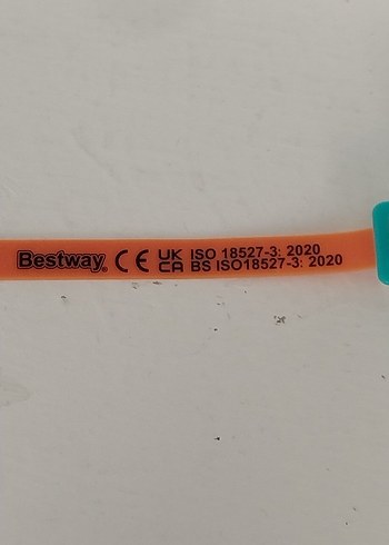 Turkuaz Renkli Ayarlanabilir Yüzücü Gözlüğü - Görsel 5