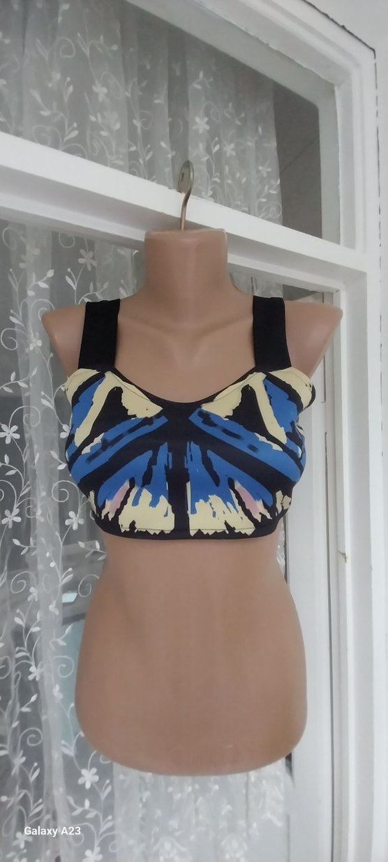 Bağlama Desenli Mini Streetwear  büstiyer - Görsel 2