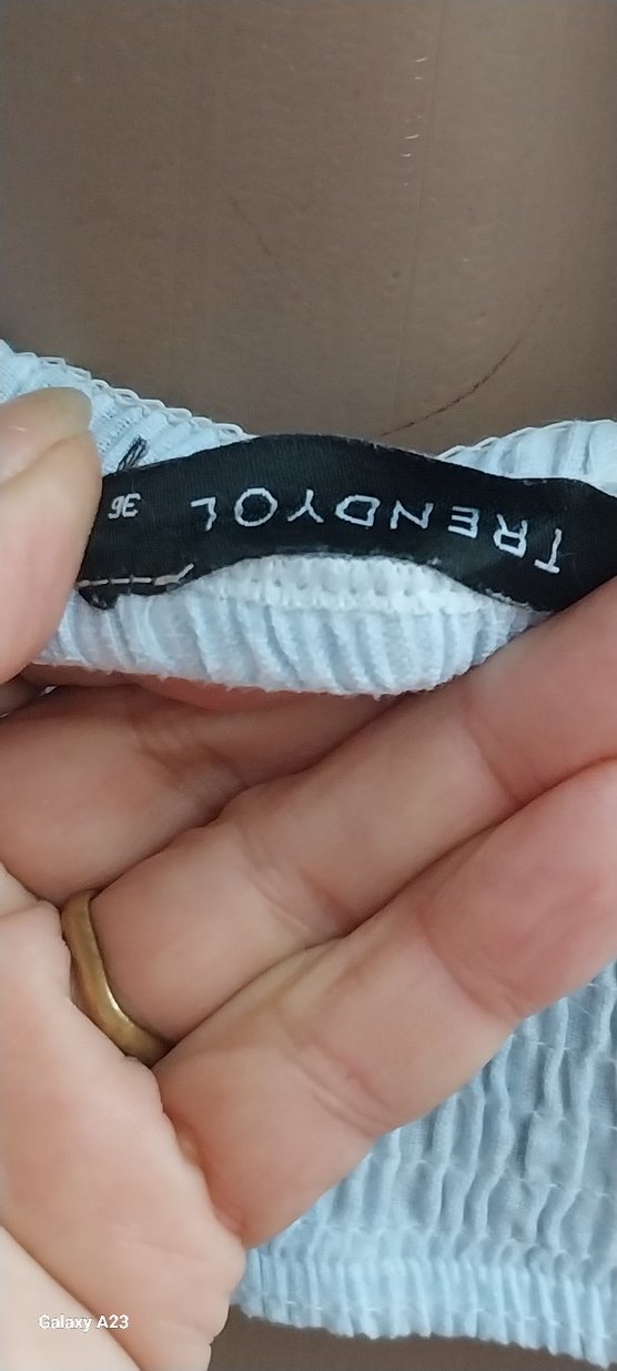 Nakışlı Beyaz Bohem Straplez Mini Bustiyer - Görsel 3