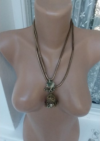 Antica Murrina Bohem Yılan Desenli Mini Zincir Kolye