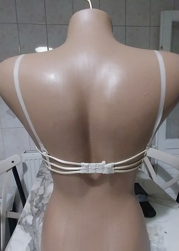 m Beden Beyaz Minimalist Bohem Sütyen