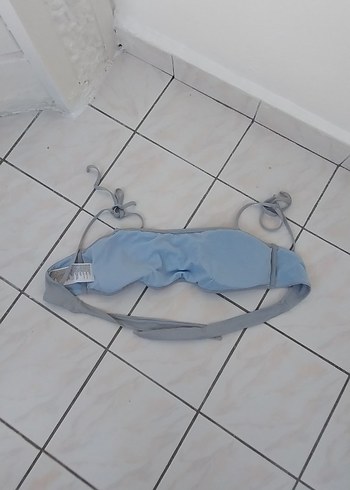 Gri Mini Askılı Kadın Bikini Üstü - Görsel 4